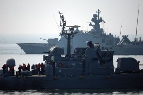 S. Korean warships near NLL